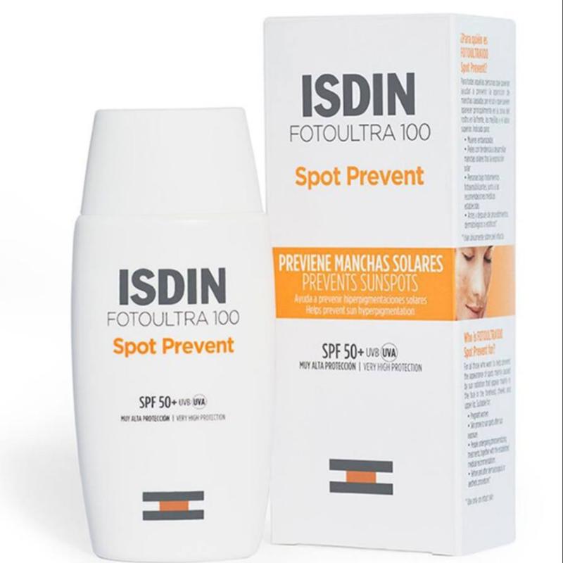 ضد آفتاب روشن‌کننده و ضد لک بی رنگ SPF 50 ایزدین